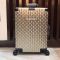 Rimowa X Lv X Supreme Luggage In Titanium