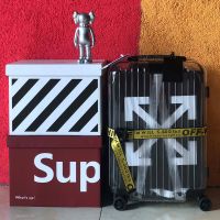 Rimowa X Off-White Transparent Luggage In Black
